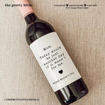 Funny Giftable Wine Labels - Infinity Raine