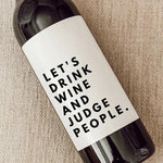 Funny Giftable Wine Labels - Infinity Raine