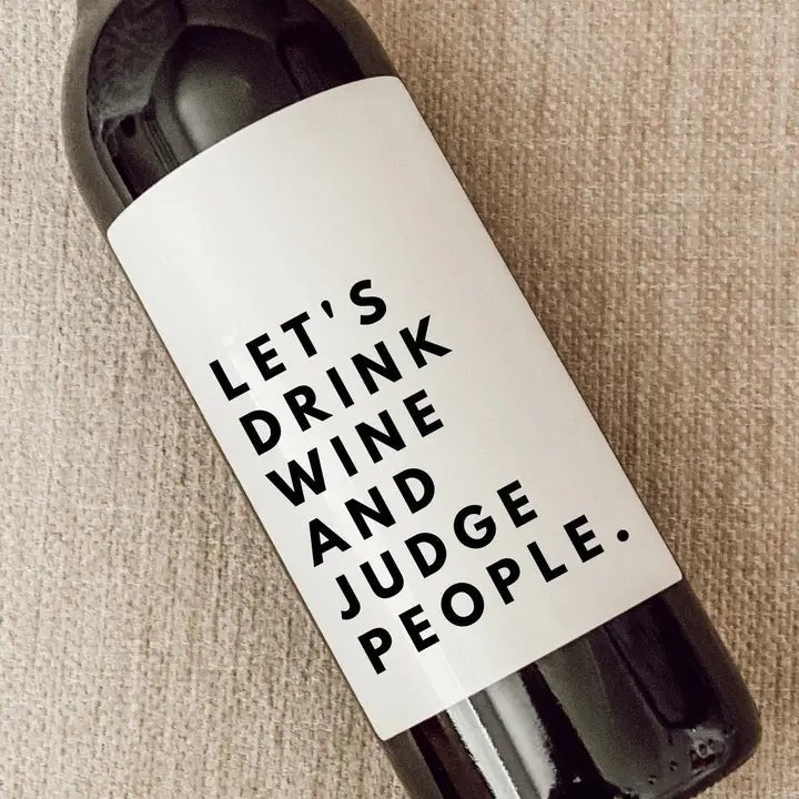 Funny Giftable Wine Labels - Infinity Raine