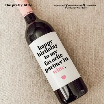 Funny Giftable Wine Labels - Infinity Raine