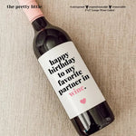 Funny Giftable Wine Labels - Infinity Raine