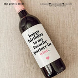 Funny Giftable Wine Labels - Infinity Raine