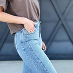 Habitual Denver Side Panel Jeans In Splash - Infinity Raine