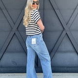 Habitual Denver Side Panel Jeans In Splash - Infinity Raine