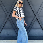 Habitual Denver Side Panel Jeans In Splash - Infinity Raine