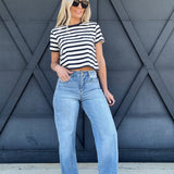 Habitual Denver Side Panel Jeans In Splash - Infinity Raine