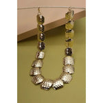 Hammered Gold Statement Necklace - Infinity Raine