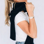 Hancock Prosper Wrap In Black - Infinity Raine