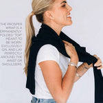 Hancock Prosper Wrap In Black - Infinity Raine