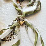 Heart Scarf Charm - Infinity Raine