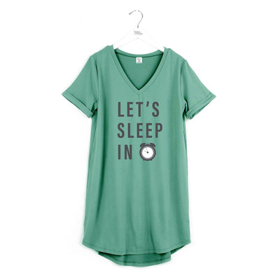 Lets Sleep In Hello Mello Sleep Shirt - Infinity Raine