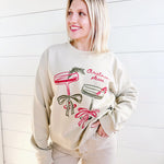 Christmas Please Holiday Crewneck Sweatshirt - Infinity Raine