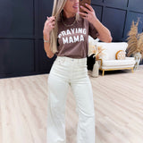 Praying Mama Tee In Espresso - Infinity Raine