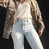 Nori Clean Stretch Wide Leg Jean In Light Wash by Hidden Jeans - Infinity Raine