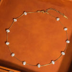 Ida 18k Petite Pearl Necklace - Infinity Raine