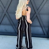 illa illa Jumpsuits & Rompers Embroider Jumpsuit In Black
