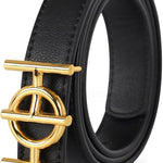 INFINITY RAINE Accessories - Belts Lux Gold Detail Belt In Black
