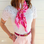 Chic Accent Scarf- Abstract Heart - Infinity Raine