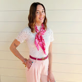 Infinity Raine Accessories - Gloves & Scarves Chic Accent Scarf- Abstract Heart 44942838