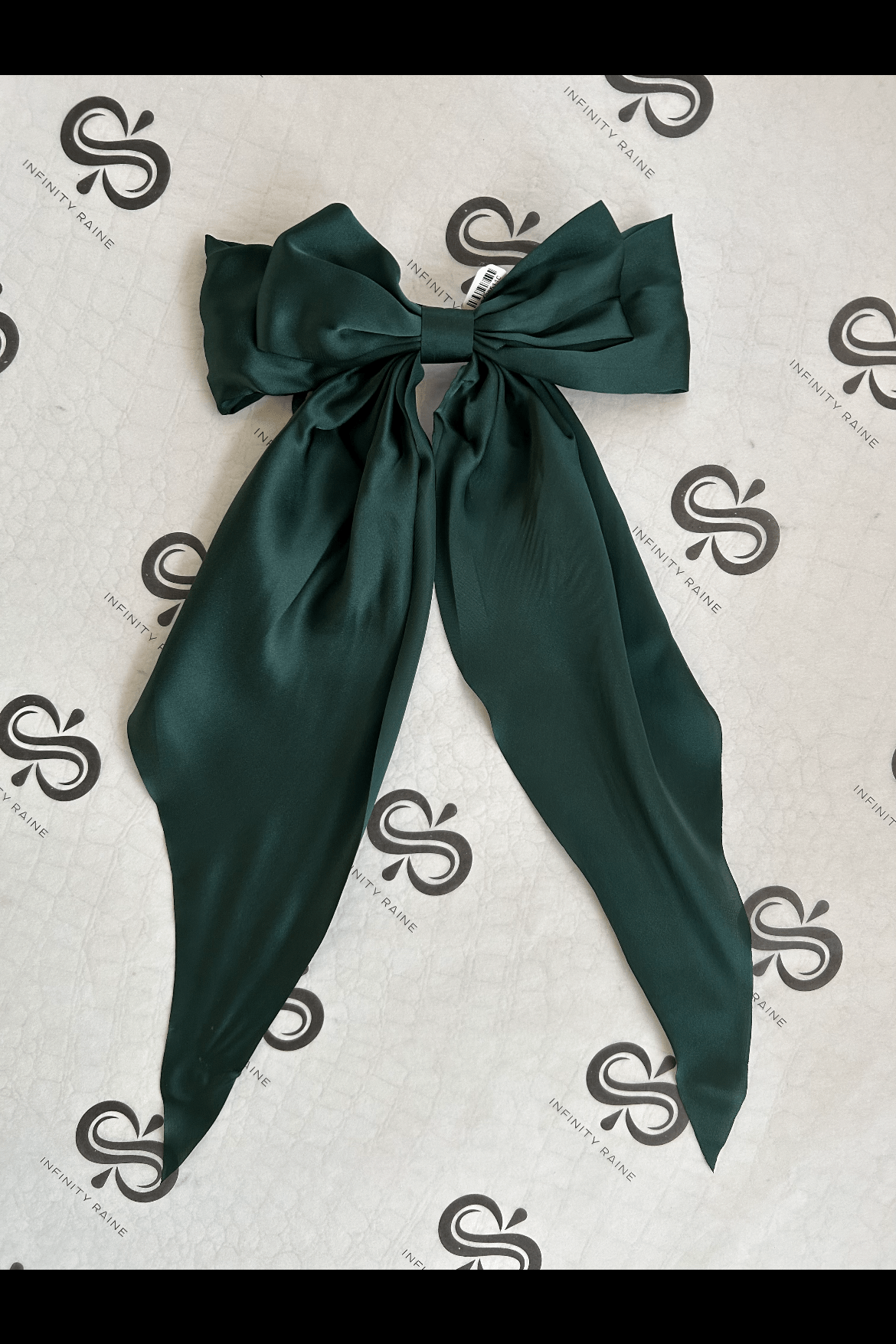 Large Satin Hair Bows - Infinity Raine