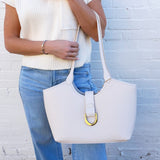 INFINITY RAINE Bags - Purses & Handbags Faux Leather Statement Bag In Bone 96011254