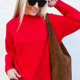 INFINITY RAINE Bags - Purses & Handbags Suede Slouchy Hobo Bag In Brown 26790134