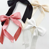 Large Double Ribbon Bow Clips-Multi - Infinity Raine