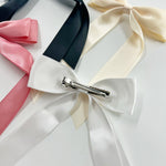 Large Double Ribbon Bow Clips-Multi - Infinity Raine