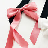 Large Double Ribbon Bow Clips-Multi - Infinity Raine