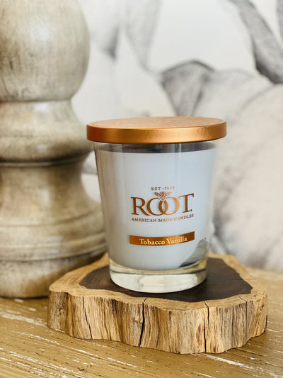 Large Veriglass Root Candle-Tobacco Vanilla - Infinity Raine