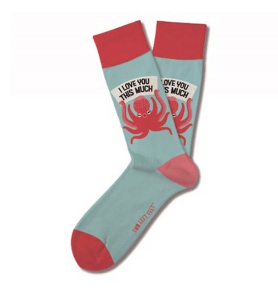 Two Left Feet Chatterbox Socks - Infinity Raine