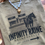 Infinity Raine Muscle Tank In Army Green - Infinity Raine