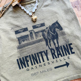 Infinity Raine Muscle Tank In Army Green - Infinity Raine
