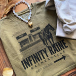 Infinity Raine Muscle Tank In Army Green - Infinity Raine