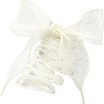 Infinity Raine Sheer Shoe Laces In Cream 99384566