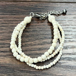 Synthetic Turquoise Adjustable Bracelet In Multiple Colors - Infinity Raine
