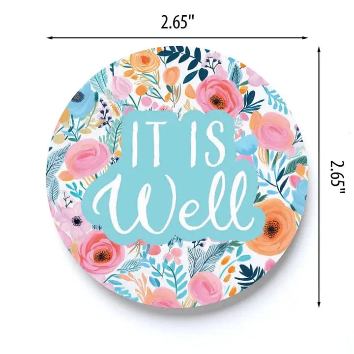 It Is Well Coasters - Infinity Raine