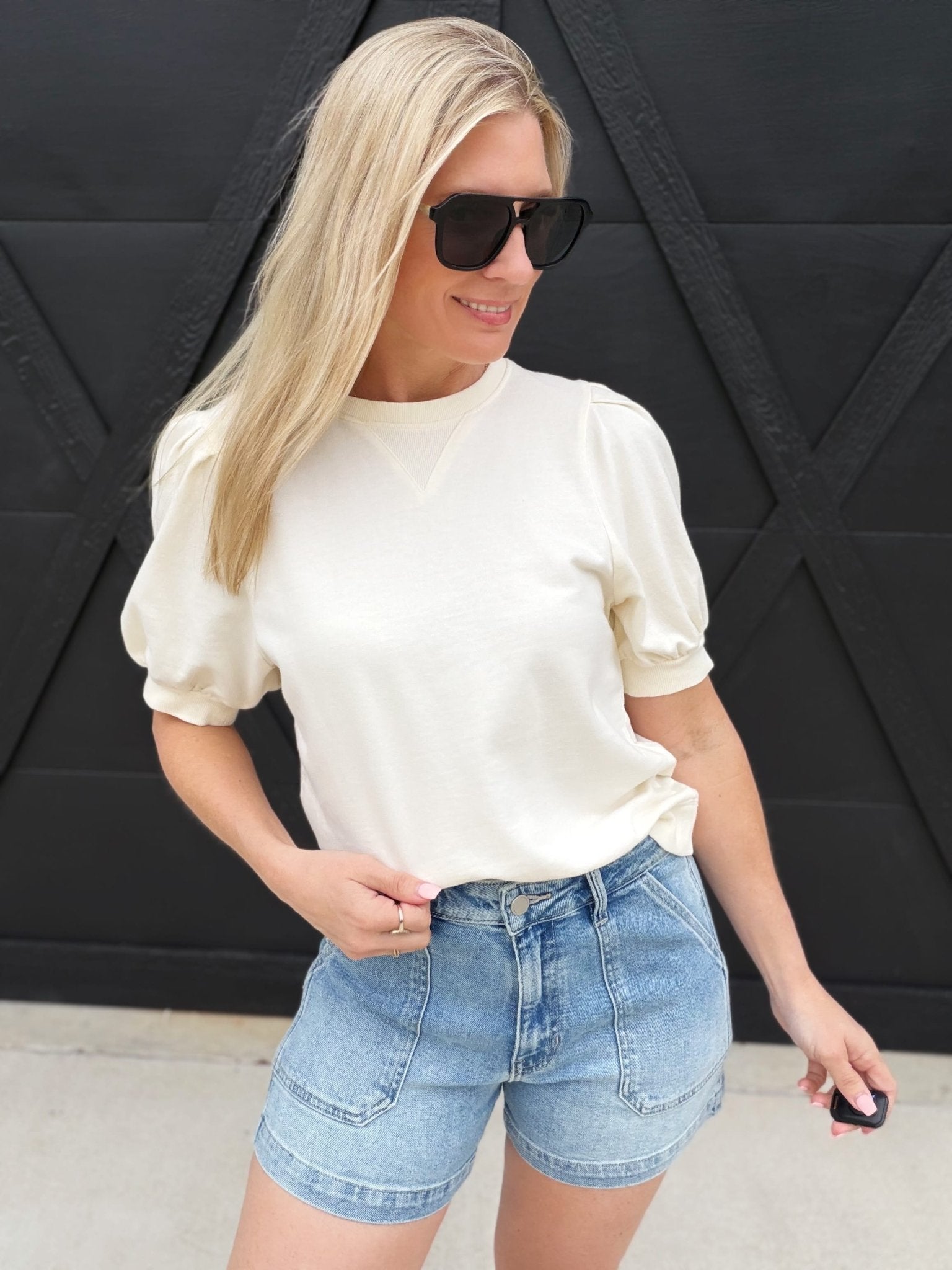 JBD Utility Shorts In Light - Infinity Raine