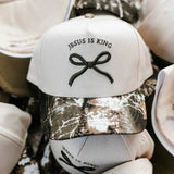 Jesus Is King Trucker In Camo - Infinity Raine