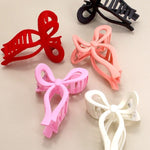 Matte Bow Clips In Multi - Infinity Raine