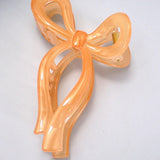 Matte Bow Clips In Multi - Infinity Raine