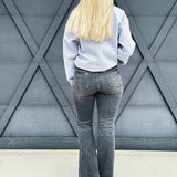 Judy Blue Tummy Control Washed Gray Jeans - Infinity Raine