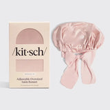 Kitsch Adjustable Oversized Satin Bonnets - Infinity Raine