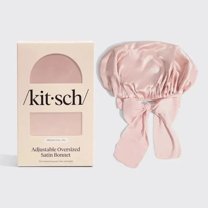 Kitsch Adjustable Oversized Satin Bonnets - Infinity Raine