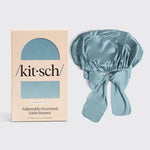 Kitsch Adjustable Oversized Satin Bonnets - Infinity Raine