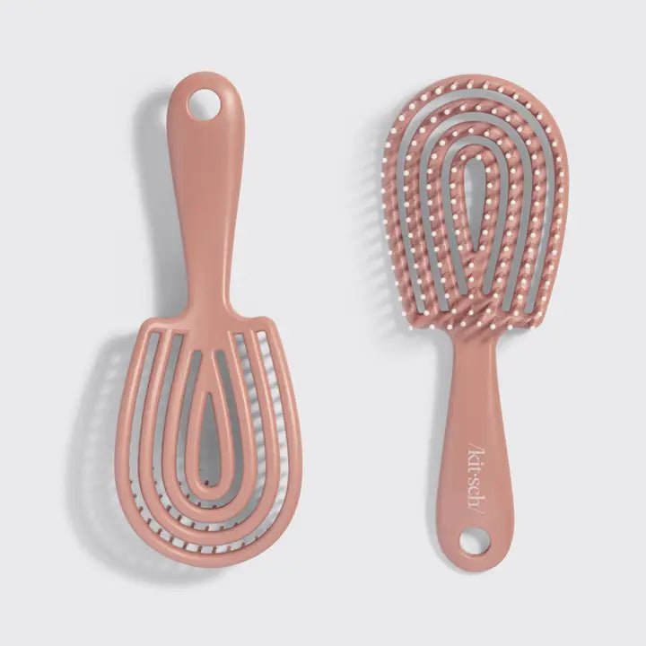Kitsch Mini Terracotta Detangling Flexi Brush - Infinity Raine