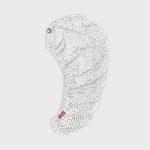Kitsch Quick Dry Hair Towel In Micro Dot - Infinity Raine