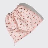 Kitsch Satin-Lined Flexi Shower Cap In Cherry - Infinity Raine