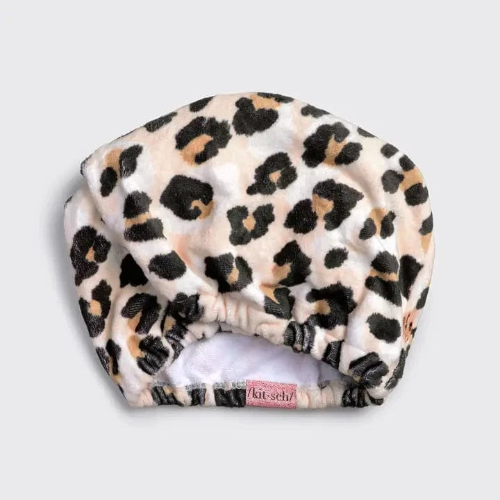 KITSCH Spa - Accessories Kitsch Quick Dry Hair Towel In Leopard 74785270