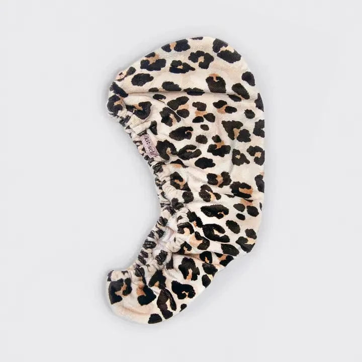 KITSCH Spa - Accessories Kitsch Quick Dry Hair Towel In Leopard 74785270